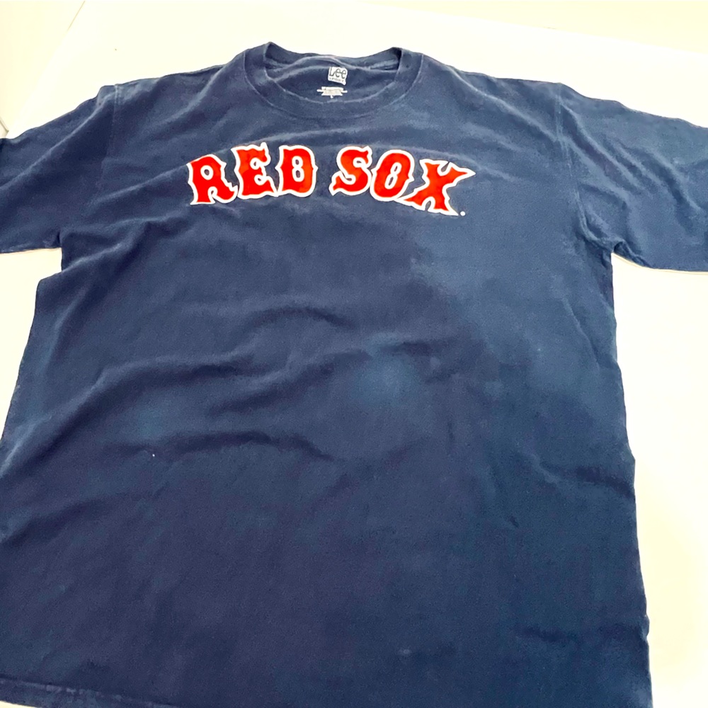 David ‘Big Papi’ Ortiz Boston Red Sox T-Shirt Jersey SIZE: L Throwback